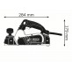 BOSCH GHO 16-82 ēvele 